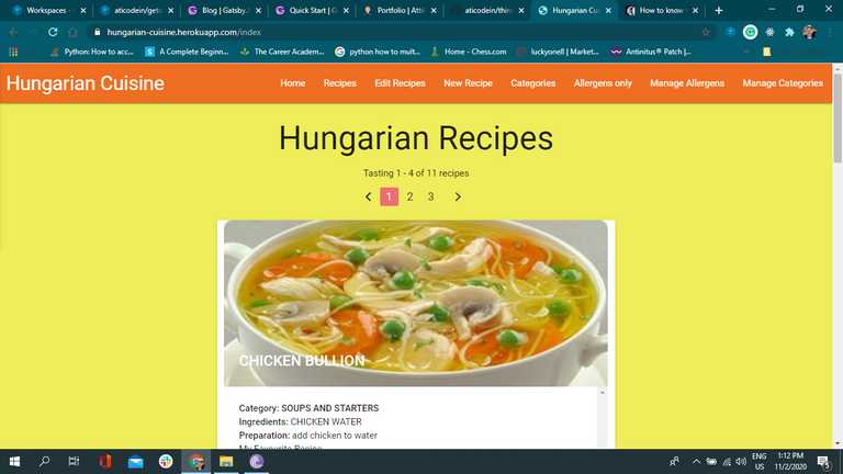 Hungarian Cuisine